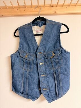 Lee Storm Rider Sherpa-Lined Blue Denim Jacket